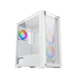 XIGMATEK ZOSER ARCTIC Super Tower Case 4 Fan ARGB White