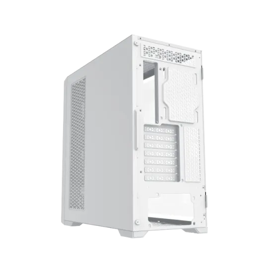 XIGMATEK ZOSER ARCTIC Super Tower Case 4 Fan ARGB White