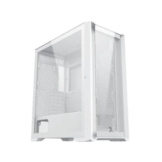 XIGMATEK ZOSER ARCTIC Super Tower Case 4 Fan ARGB White
