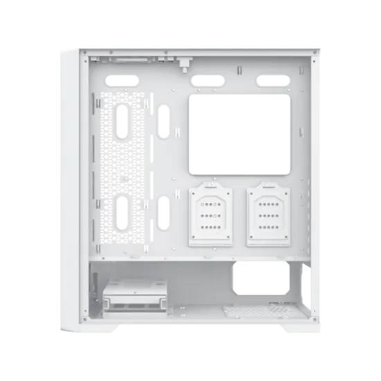 XIGMATEK ZOSER ARCTIC Super Tower Case 4 Fan ARGB White