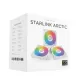XIGMATEK Starlink Arctic 3 Fans ARGB with Controller White