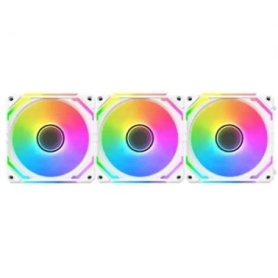 XIGMATEK Starlink Ultra Arctic 3 Fans ARGB with Remote White