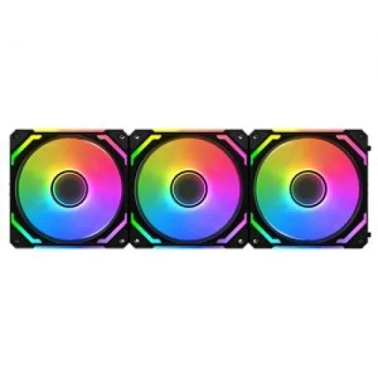 XIGMATEK Starlink Ultra Smart Link Fan ARGB 3 Fans with Controller + Remote
