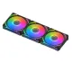 XIGMATEK Starlink Ultra Smart Link Fan ARGB 3 Fans with Controller + Remote