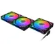 XIGMATEK Starlink Ultra Smart Link Fan ARGB 3 Fans with Controller + Remote