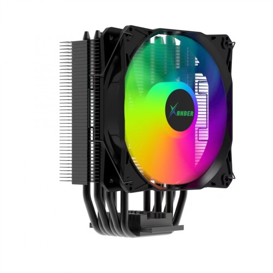 Xander WhirlWind Pro II 120mm ARGB Air Cooler - Black