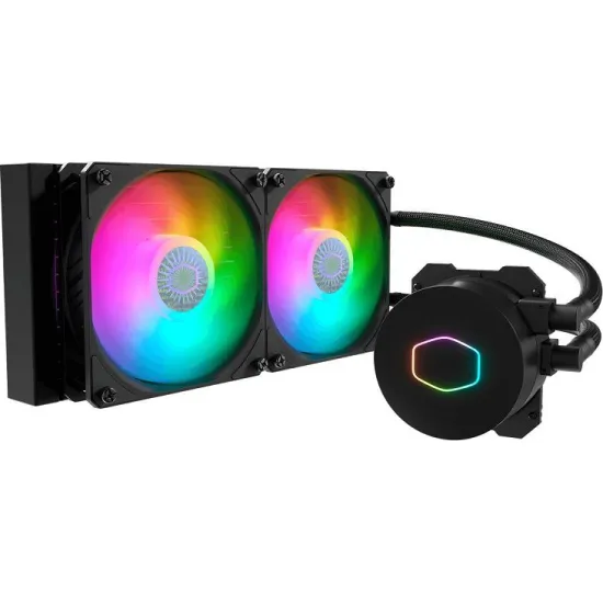 Cooler Master ML240L ARGB V2 240mm AIO CPU Liquid Cooler - Black