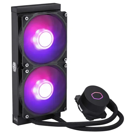 Cooler Master ML240L ARGB V2 240mm AIO CPU Liquid Cooler - Black