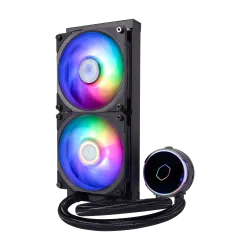 MasterLiquid PL240 Flux ARGB 240mm Liquid Cooler Black