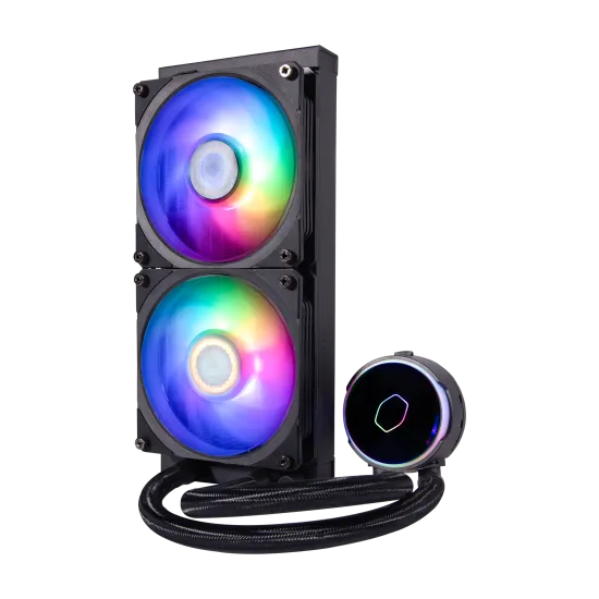 MasterLiquid PL240 Flux ARGB 240mm Liquid Cooler Black