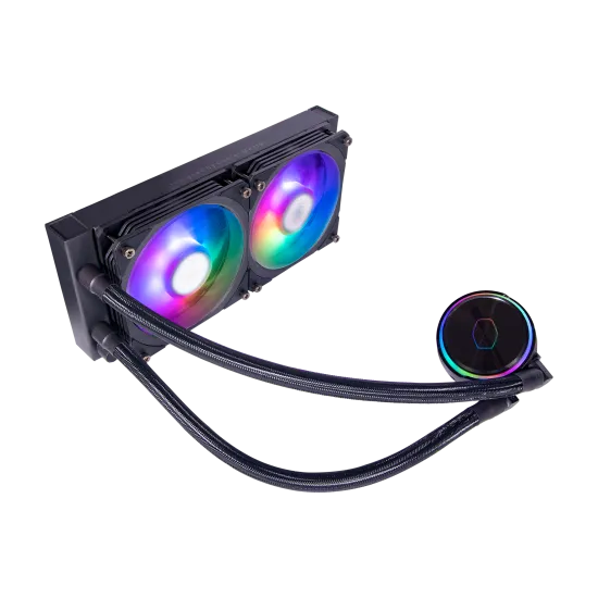 MasterLiquid PL240 Flux ARGB 240mm Liquid Cooler Black