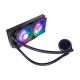 MasterLiquid PL240 Flux ARGB 240mm Liquid Cooler Black