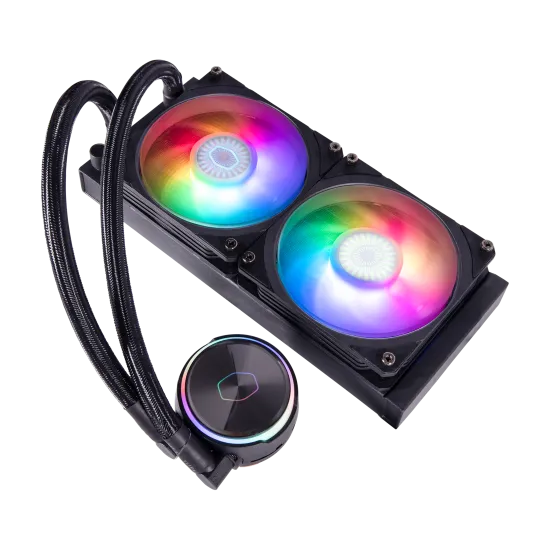 MasterLiquid PL240 Flux ARGB 240mm Liquid Cooler Black