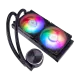 MasterLiquid PL240 Flux ARGB 240mm Liquid Cooler Black