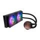 MasterLiquid PL240 Flux ARGB 240mm Liquid Cooler Black