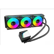 Xander WaterWheel 360mm ARGB Liquid Cooler - Black