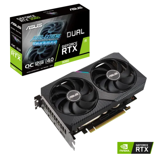 ASUS Dual GeForce RTX 3060 OC 12GB