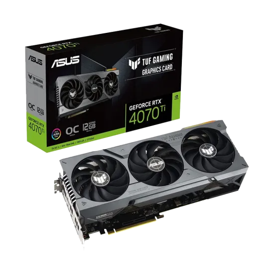 ASUS TUF Gaming GeForce RTX 4070 Ti 12GB GDDR6X OC Graphics Card