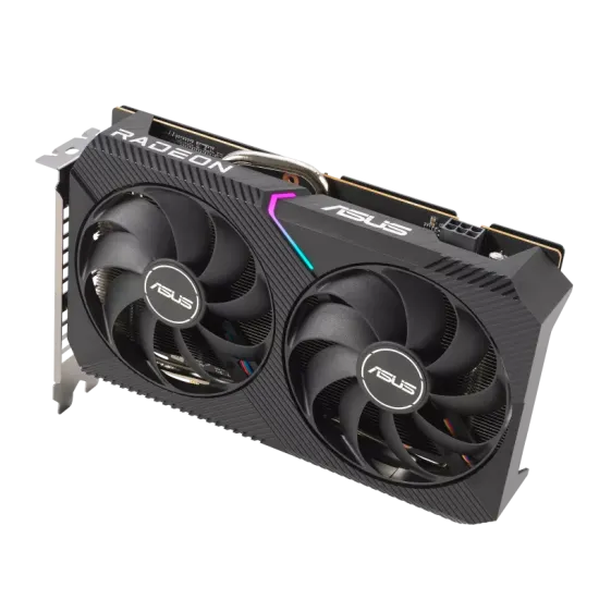 ASUS DUAL Radeon RX 6500 XT OC 4GB GDDR6 Graphics Card