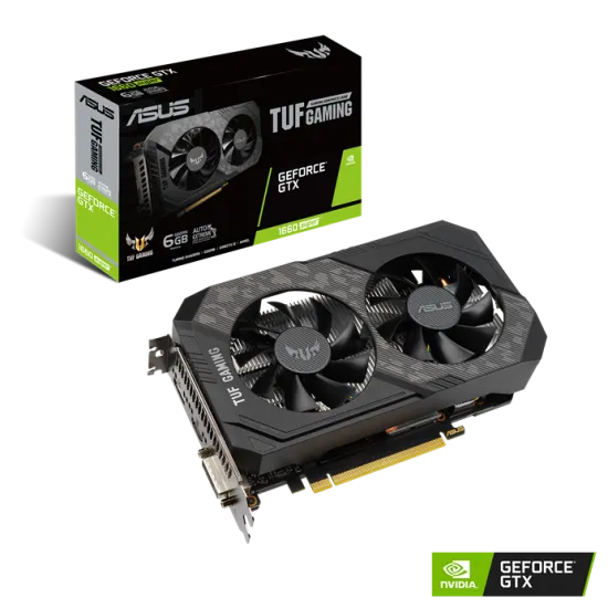 ASUS TUF Gaming GeForce GTX 1660 Super 6GB GDDR6 Graphics Card