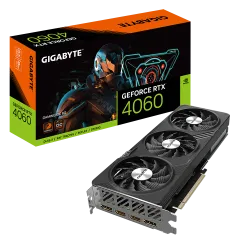 Gigabyte GeForce RTX 4060 GAMING OC 8G GDDR6 Graphics Card Black