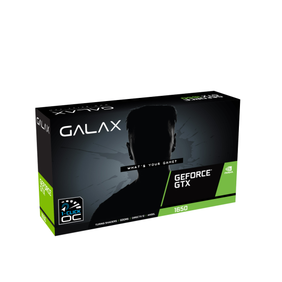 GALAX GeForce GTX 1650 EX PLUS OC Feature 4GB GDDR6 Graphics Card