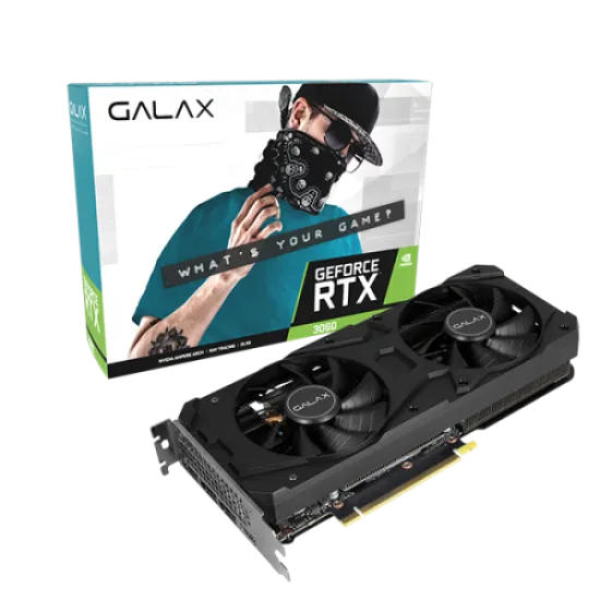 GALAX GeForce RTX 3060 EX OC Feature 8GB GDDR6 Graphics Card