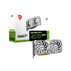 MSI GeForce RTX 4070 SUPER 12G VENTUS 2X WHITE OC Graphics Card