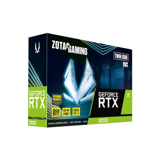 ZOTAC Gaming GeForce RTX 3050 Twin Edge OC 8GB GDDR6 Graphics Card