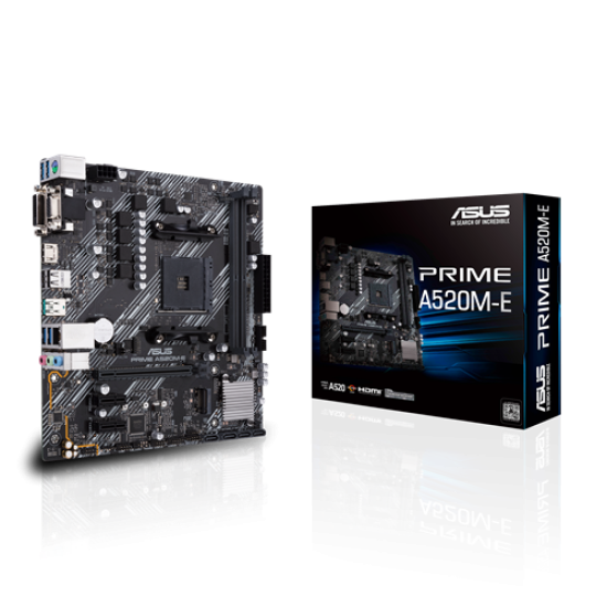 ASUS PRIME A520M-E AM4 Micro ATX Motherboard