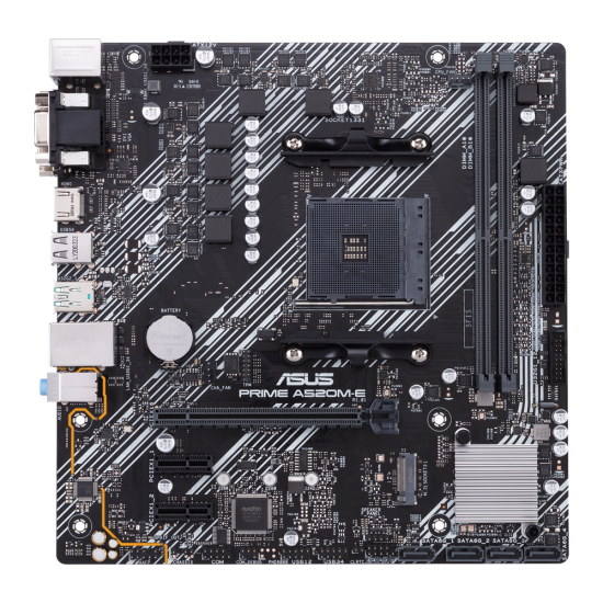 ASUS PRIME A520M-E AM4 Micro ATX Motherboard