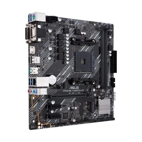 ASUS PRIME A520M-E AM4 Micro ATX Motherboard