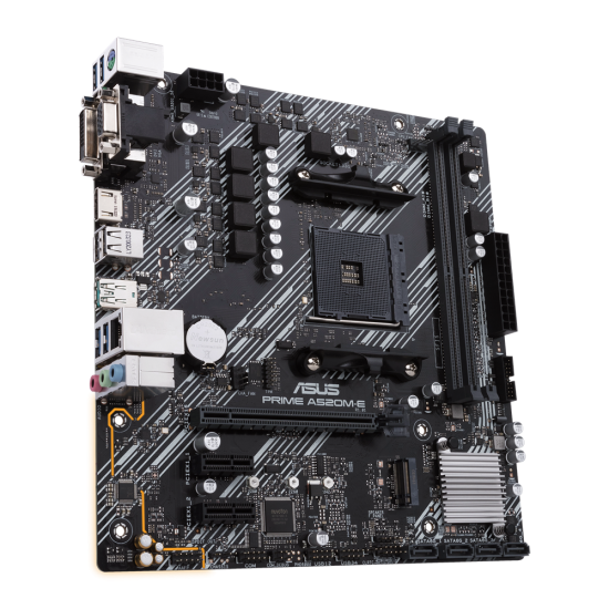 ASUS PRIME A520M-E AM4 Micro ATX Motherboard