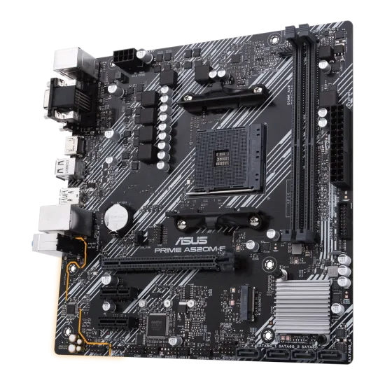 ASUS PRIME A520M-E AM4 Micro ATX Motherboard