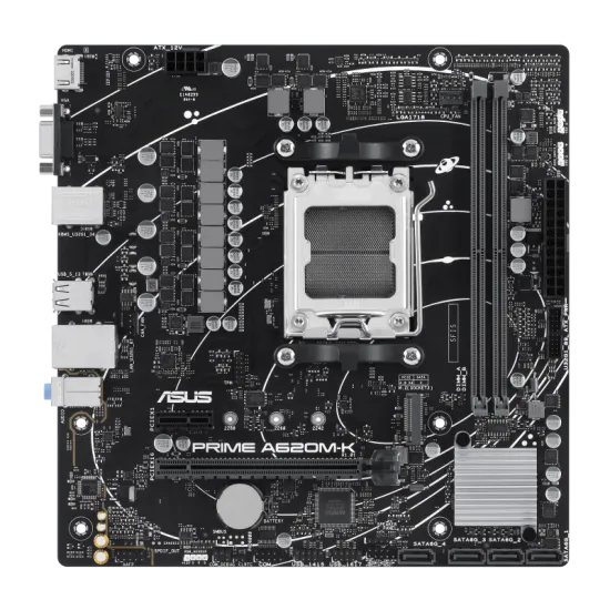 ASUS PRIME A620M-K AM5 DDR5 Micro ATX Motherboard