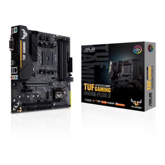 ASUS TUF Gaming B450M-PLUS II AM4 Micro ATX Motherboard 
