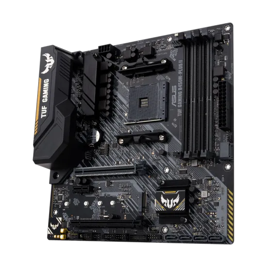 ASUS TUF Gaming B450M-PLUS II AM4 Micro ATX Motherboard