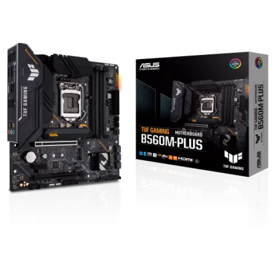 ASUS TUF GAMING B560M-PLUS LGA1200 Micro ATX Motherboard