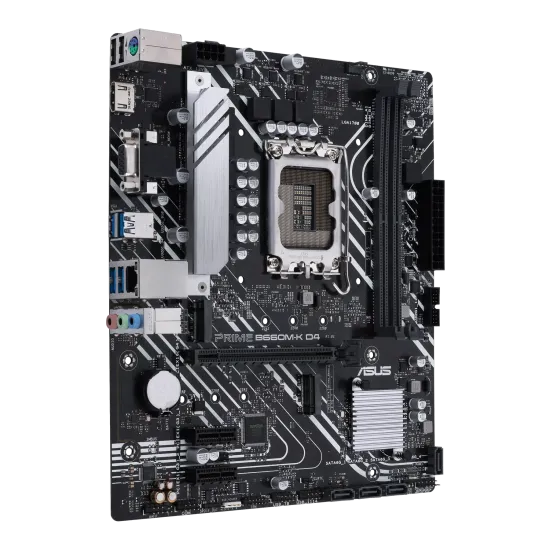 ASUS PRIME B660M-K DDR4 LGA 1700 Micro ATX Motherboard