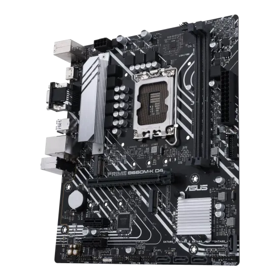 ASUS PRIME B660M-K DDR4 LGA 1700 Micro ATX Motherboard