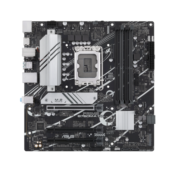 ASUS PRIME B760M-A D4 LGA1700 micro ATX Motherboard