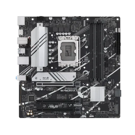 ASUS PRIME B760M-A D4 LGA1700 micro ATX Motherboard