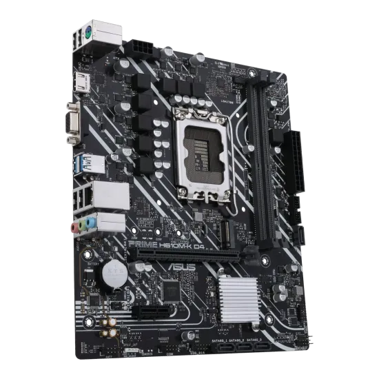 ASUS PRIME H610M-K DDR4 LGA 1700 Micro ATX Motherboard