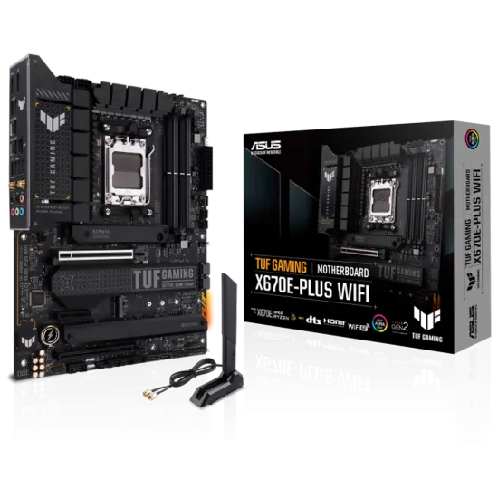 ASUS TUF GAMING X670E-PLUS WIFI AM5 ATX Motherboard