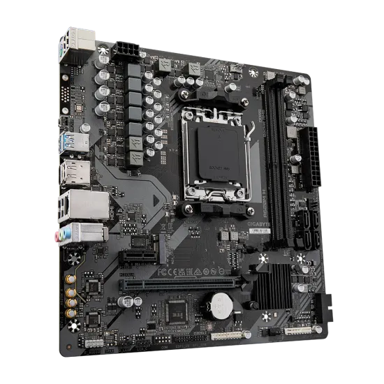Gigabyte A620M H DDR5 AM5 M-ATX Motherboard Black
