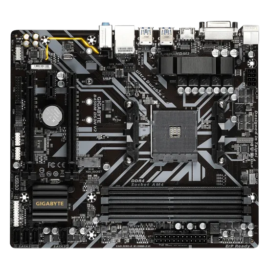 Gigabyte B450M DS3H V2 AM4 Micro ATX Motherboard