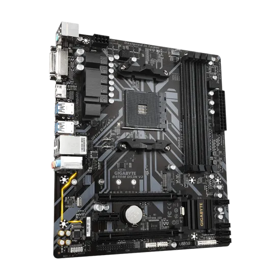 Gigabyte B450M DS3H V2 AM4 Micro ATX Motherboard