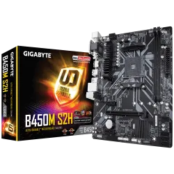 GIGABYTE B450M S2H AM4 DDR4 Micro ATX Motherboard