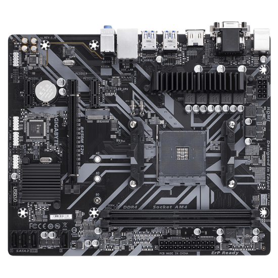 GIGABYTE B450M S2H AM4 DDR4 Micro ATX Motherboard