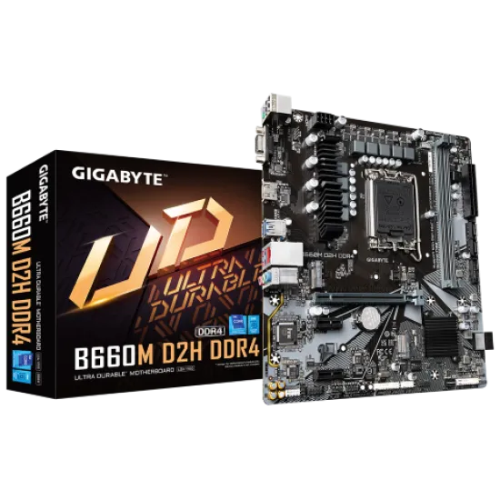 Gigabyte B660M D2H LGA1700 Gaming Motherboard